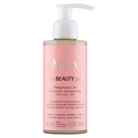 MIYA myBEAUTYgel Pielęgnujący żel do mycia i oczyszczania twarzy 140 ml