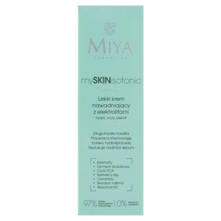 MIYA mySKINisotonic Lekki krem nawadniający z elektrolitami 40 ml