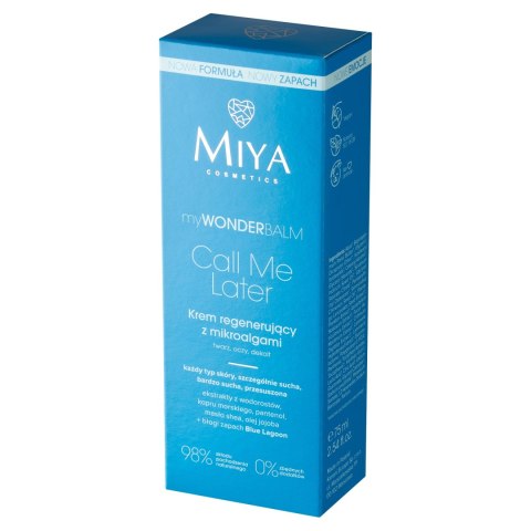 MIYA myWONDERbalm Call Me Later Krem regenerujący z mikroalgami 75 ml MIYA myWONDERbalm Call Me Later Krem regenerujący z mikroalgami 75 ml