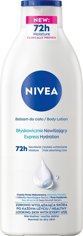 NIVEA BODY Balsam 400ml nawilżający 80303 new&