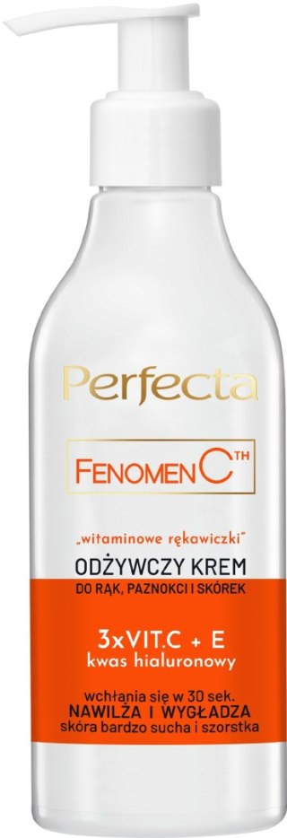 PERFECTA Fenomen C Krem odżywczy do rąk,paznokci i skórek - Witaminowe Rękawiczki 195 ml