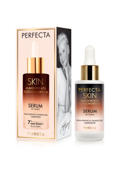 PERFECTA Skin Małgorzata Kożuchowska 50+/60+ Serum ujędrniające do twarzy 30 ml PERFECTA Skin Małgorzata Kożuchowska 50+/60+ Serum ujędrniające do twarzy 30 ml
