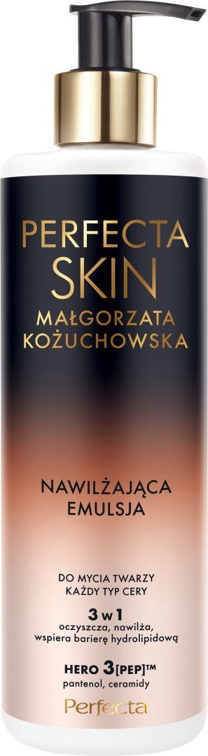 PERFECTA Skin Małgorzata Kożuchowska Nawilżająca emulsja do mycia twarzy 3w1 300 ml