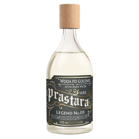 PRASTARA Woda po goleniu LEGEND No.01 150 ml PRASTARA Woda po goleniu LEGEND No.01 150 ml