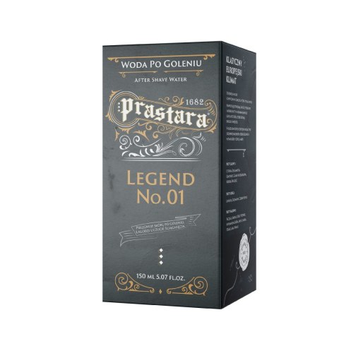 PRASTARA Woda po goleniu LEGEND No.01 150 ml PRASTARA Woda po goleniu LEGEND No.01 150 ml