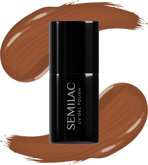 SEMILAC Lakier hybrydowy 653 Mud Bath 7 ml SEMILAC Lakier hybrydowy 653 Mud Bath 7 ml