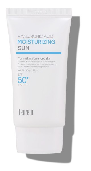 TENZERO Krem do twarzy SPF 50+ z kwasem hialuronowym 50 ml