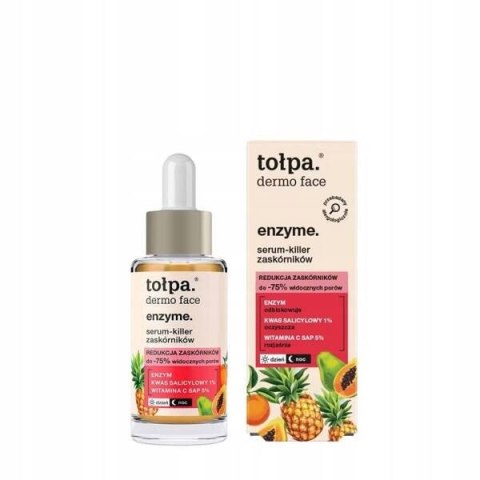 TOŁPA Dermo Face Enzyme Serum + killer zaskórników 30 ml