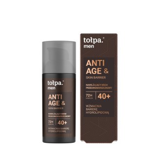 TOŁPA Men Anti Age & Skin Barrier 40+ Krem przeciwzmarszczkowy nawilżający 50 ml