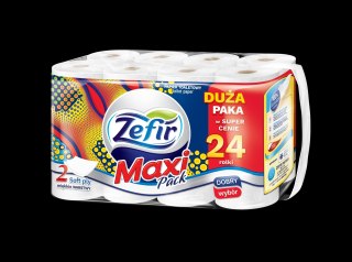 AGD ZEFIR Kpl.24szt.pap.toal.2w MAXI SOFT/3/96 PKC2002