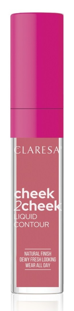 CLARESA Cheek2Cheek Róż w płynie 02 Sweet Shake 6.5g CLARESA Cheek2Cheek Róż w płynie 02 Sweet Shake 6.5g