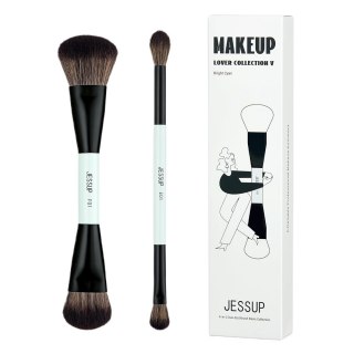 Duo-End Brush zestaw pędzli do makijażu T502 2szt.