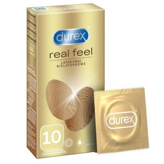 Durex prezerwatywy bez lateksu Real Feel 10 szt bezlateksowe