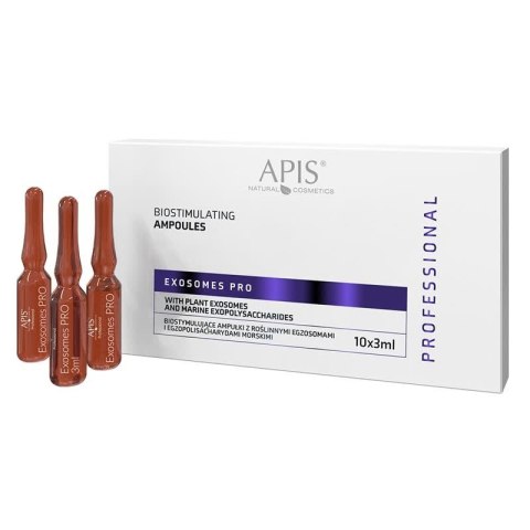 Exosomes Pro biostymulujące ampułki z roślinnymi egzosomami 10x3ml