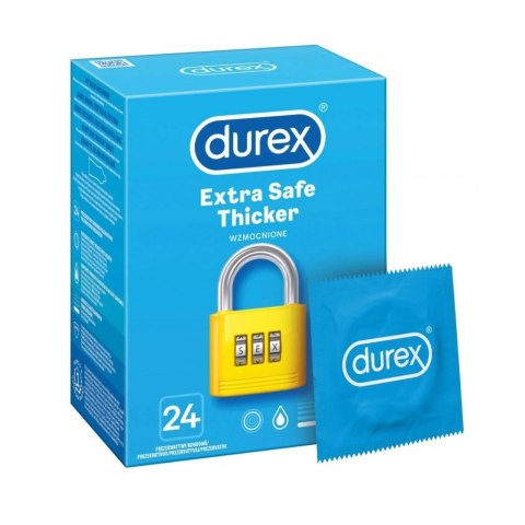 Extra Safe Thicker prezerwatywy wzmocnione 24 szt