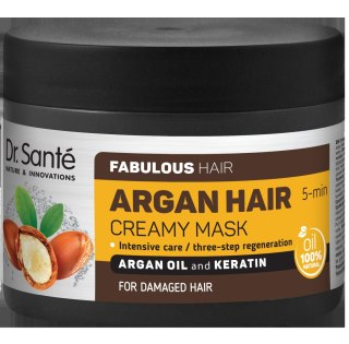 ELFA Dr Sante Maska- krem Argan Hair uszkodz