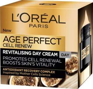 LOREAL Age Perfect Cell Renew Krem przeciwzmarszczkowy rewitalizujący na dzień 50 ml