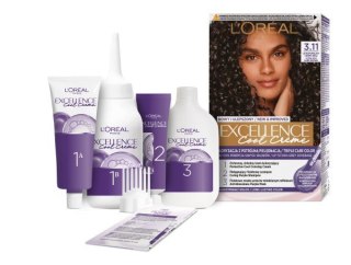 LOREAL Excellence Cool Creme Krem koloryzujący 3.11 Ultrapopielaty Ciemny Brąz 1op.