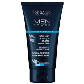 Men Power naturalny łagodzący balsam po goleniu Sensitive 150ml