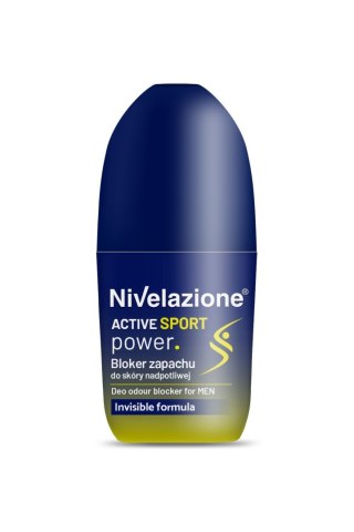 NIVELAZIONE Active Sport Men Bloker zapachu do skóry nadpotliwej i dla uprawiających sport 50 ml