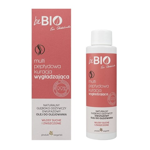 Naturalny głęboko odżywczy dwufazowy olej do olejowania włosów z bio-peptydami 100ml