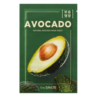 SAEM Natural Avocado Maska w płachcie - Awokado