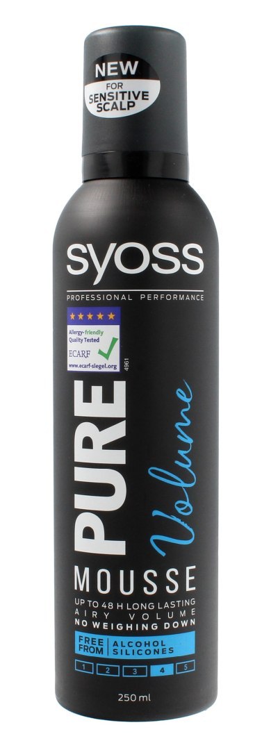 Schwarzkopf Syoss Pure Volume Pianka do włosów 250ml