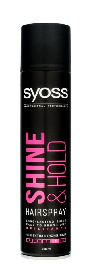 Schwarzkopf Syoss Shine & Hold Lakier do włosów nadający połysk extra mocny 300ml