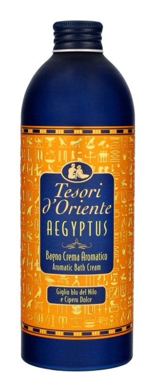 TESORI D`ORIENTE Kremowy Płyn do kąpieli Aegyptus - Cipero Dolce 500ml