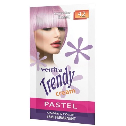 VENITA Trendy Cream Ultra Krem do koloryzacji włosów 42 Lavender Dream 35 g VENITA Trendy Cream Ultra Krem do koloryzacji włosów 42 Lavender Dream 35 g