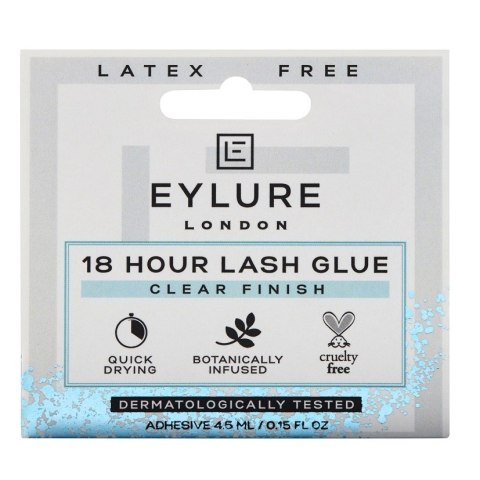 18 Hour Lash Glue bezbarwny klej do rzęs bez lateksu Clear Finish 4.5ml