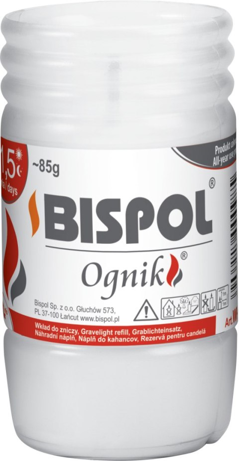 AGD BISPOL Wkład paraf.zalewany WP0 36H OGNIK/30 0985 AGD BISPOL Wkład paraf.zalewany WP0 36H OGNIK/30 0985