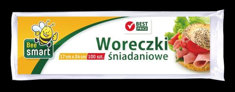 AGD Paclan 42221 Woreczki śniad.100szt. SMART /100 242220