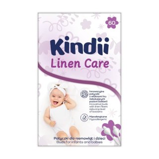 AGD Patyczki hig. dla dzieci KINDII linen care 60szt./30 6029 10211601 10,04,2029