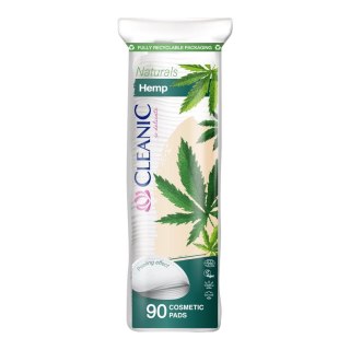 AGD WYP.Płatki kosm.okr.CLEANIC NATURALS HEMP 90szt./35 5435