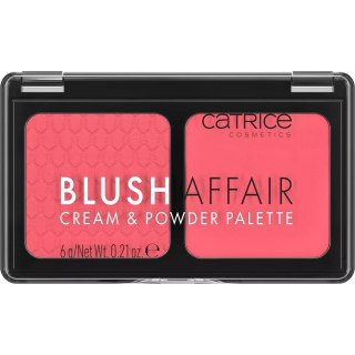 Blush Affair Cream & Powder Palette paleta róży do policzków 010 Stunning Strawberry 6g