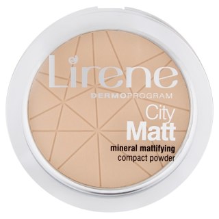 City Matt Mineral Mattifying Compact Powder mineralny puder matujący 01 Transparentny 9g