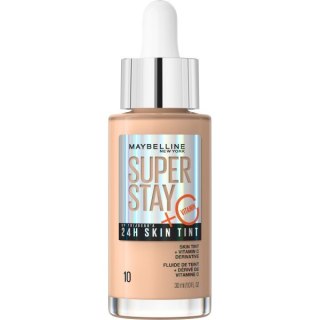 MAYBELLINE Super Stay 24H Skin Tint Rozświetlający Podkład do twarzy z witaminą C nr 10 - 30ml