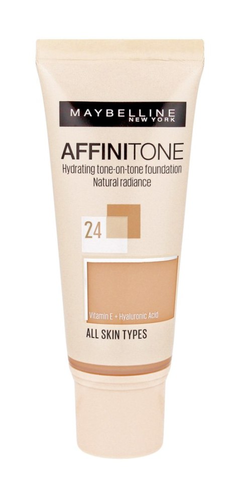 Maybelline Affinitone w tubie 24 Golden Beige 30ml Maybelline Affinitone w tubie 24 Golden Beige 30ml