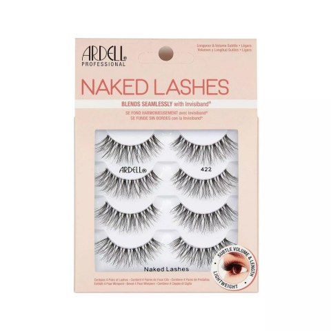 Naked Lashes Multipack sztuczne rzęsy na pasku 422 Black