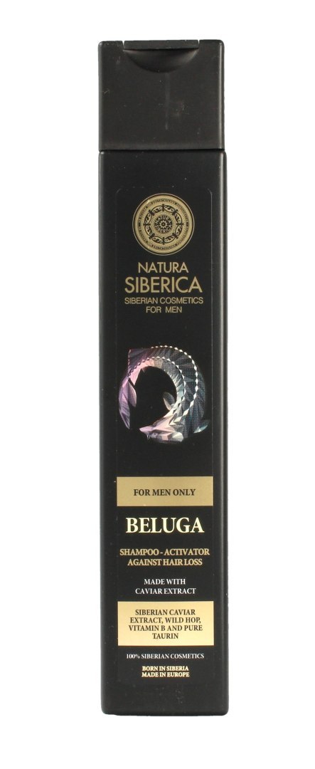 Natura Siberica Men Szampon aktywator wzrostu BELUGA 250 ml