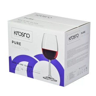 AGD Krosno - 3570 Kpl.6kiel 350ml wino czerw.PURE (basic)