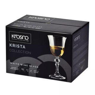 AGD Krosno - 6030 Kpl.6 kiel.155ml.KRISTA w.białe