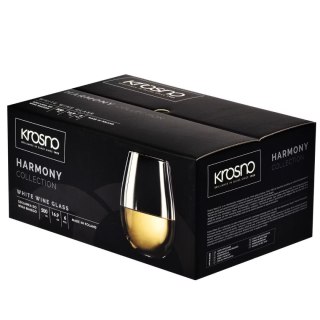 AGD Krosno - 6376 Kpl.6szkl.500ml.wino HARMONY GOLD