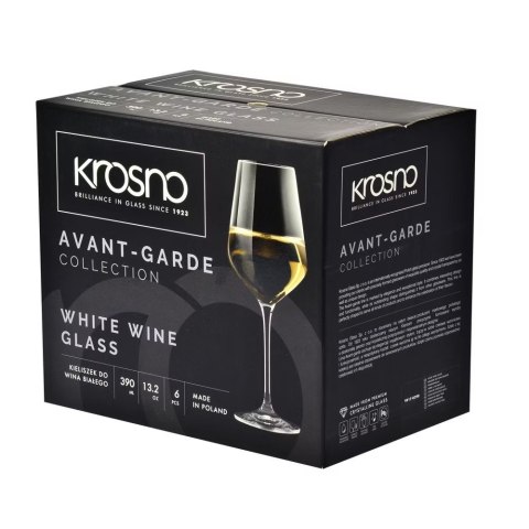 AGD Krosno - 9917 Kpl.6 kiel.390ml w. białe Avant-Garde/obsession N