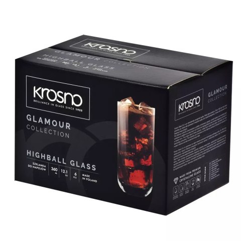 AGD Krosno - C210 Kpl.6szkl.360ml.GLAMOUR (stare 2799)