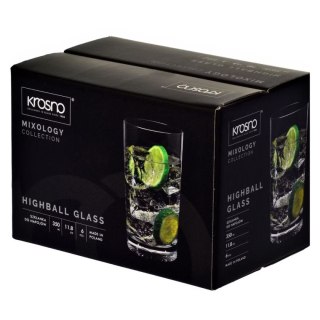 AGD Krosno - C809 Kpl.6szkl.350ml.do napojów MIXOLOGY słoneczko