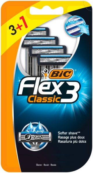 BIC Maszynka do golenia BIC Flex 3 Clas.Blister3+1