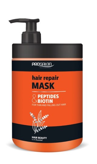 CHANTAL ProSalon Peptides & Biotin Maska naprawcza do włosów 1000ml