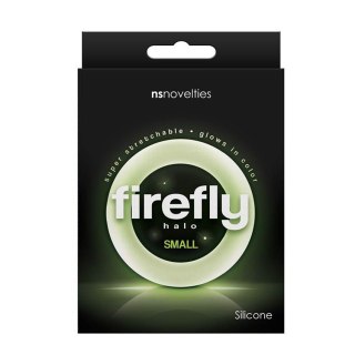 Firefly Halo Small świecący w ciemności pierścień erekcyjny Clear